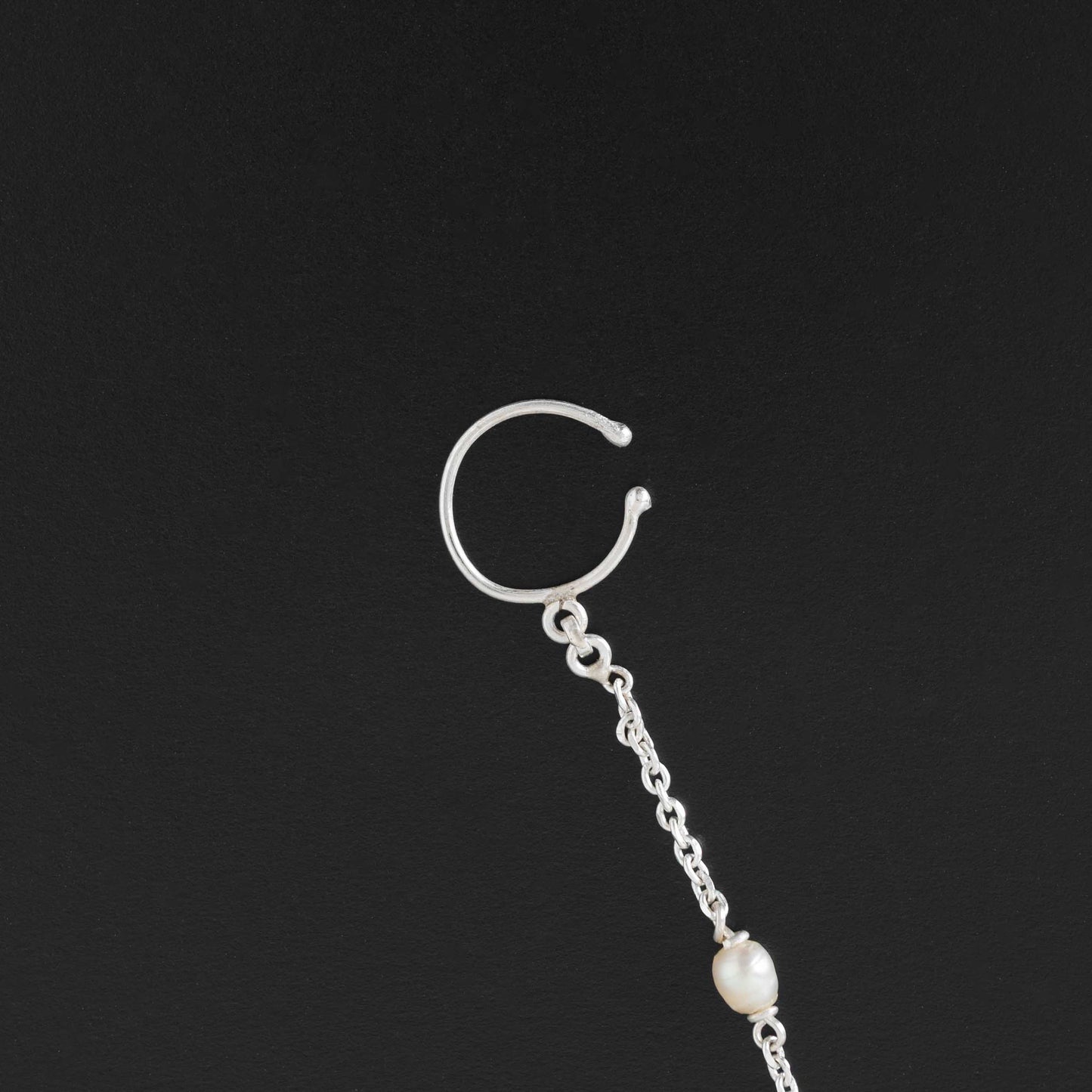 Ashoka Petal Chain Earring