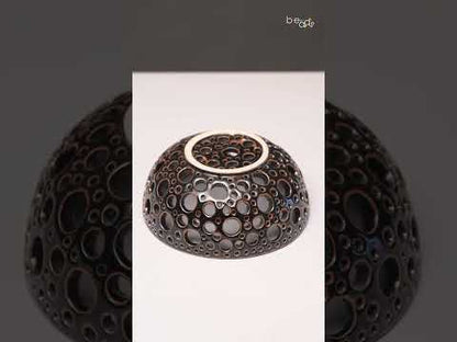 Celestial Orbs Ceramic Berry Bowl