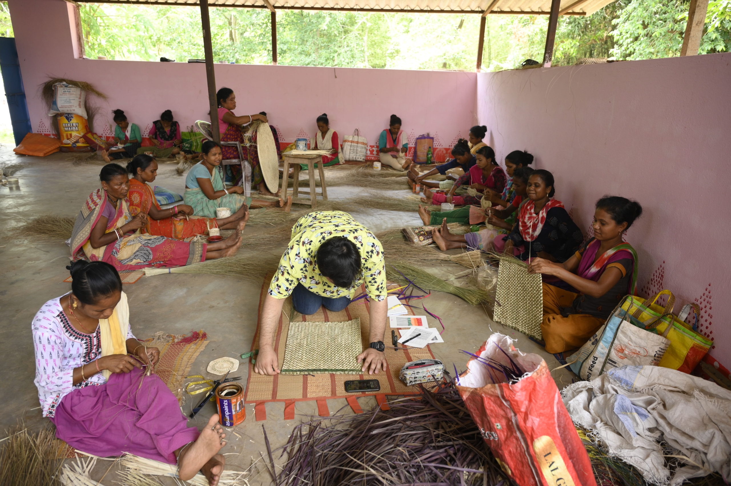 Training programs for local craftswomen in Odisha