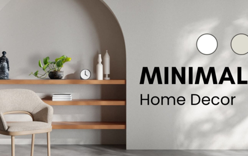 Minimalist home decor