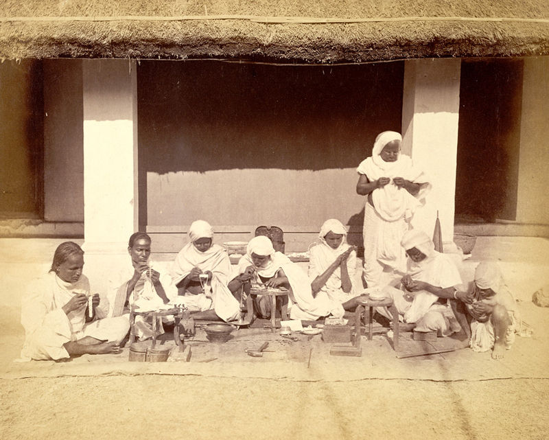 Tarkashi craftsmen at work in Odisha